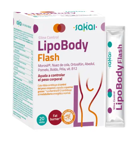 Imagen SLINE CONTROL LIPOBODY FLASH 20STICK -FRESA