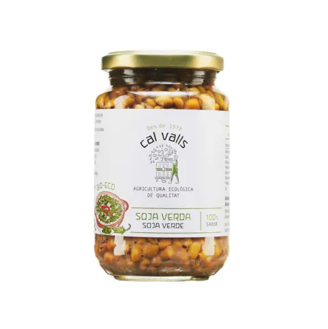 Imagen SOJA VERDE COCIDA (JUDIA MUNGO) 370GR.