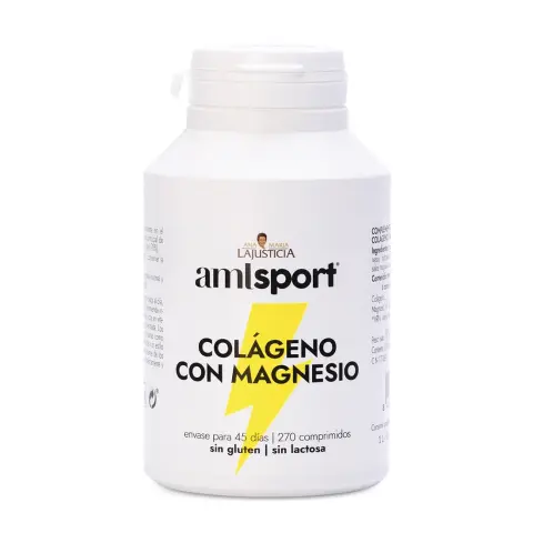 Imagen AMISPORT COLAGENO CON MAGNESIO 270 COMPR.