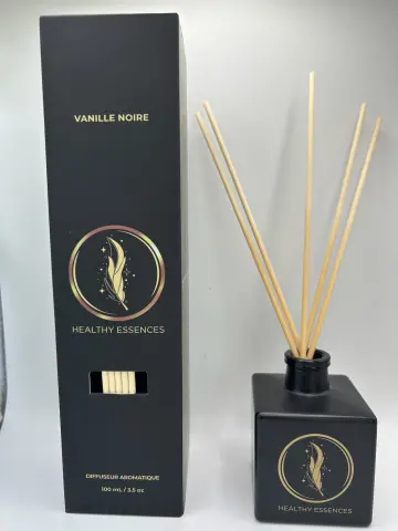 Imagen DIFUSOR AROMATICO VAINILLA NEGRA 100ML.