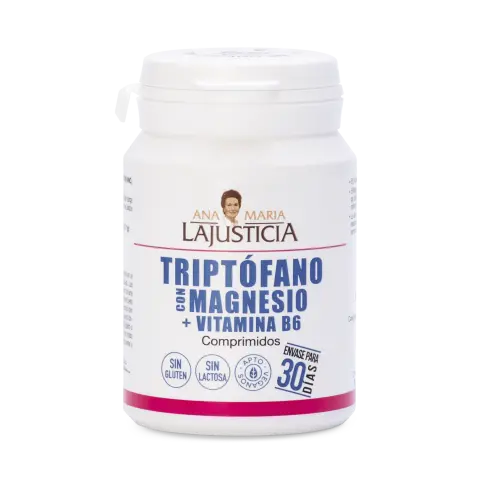 Imagen TRIPTOFANO CON MAGNESIO+VIT.B6 60 COMPR.