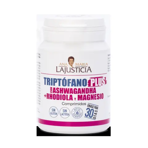 Imagen TRIPTOFANO PLUS + ASHWANDHA+RHODIOLA Y MAGN.60COMP