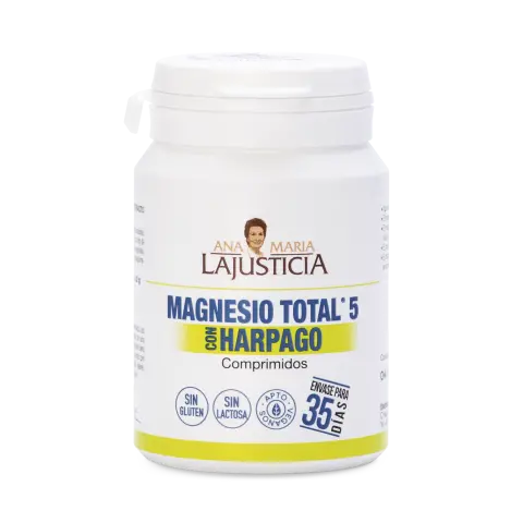 Imagen MAGNESIO TOTAL 5 + HARPAGOFITO 70COMP.