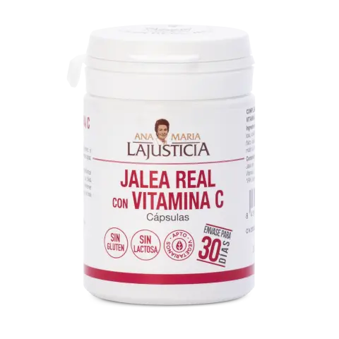 Imagen JALEA REAL CON VITAMINA C 60 CAPS.