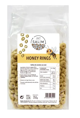 Imagen HONEY RINGS 250GR.