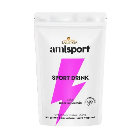 Imagen AMLSPORT SPORT DRINK (900 gr) SABOR MELOCOT�N